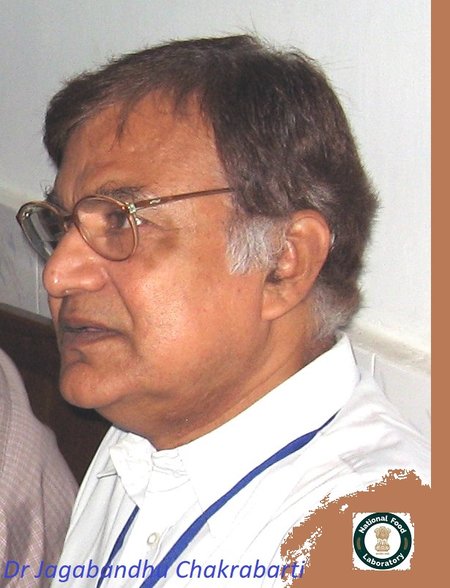 Portrait of Dr Jagabandhu Chakrabarti, Ex-Director, National Food Laboratory, Kolkata